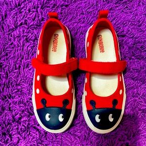 Ladybug Gymboree Girls sneakers size 12!!!!